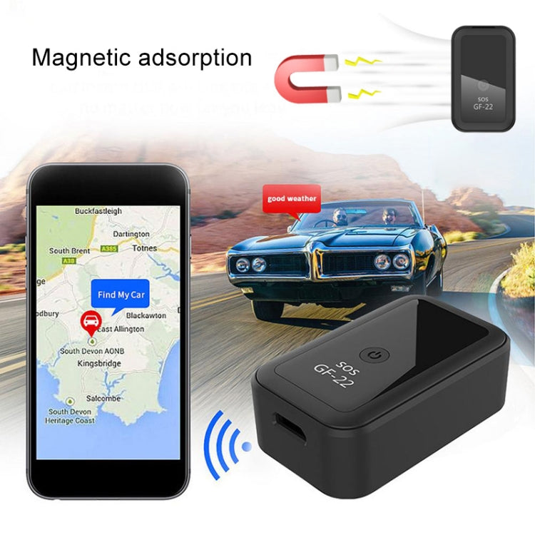 GF22 Car GPS Tracking Anti-theft Device Magnetic Positioning Adsorption Anti Lost Device Voice Control Recordable GF22 Car GPS Tracking Anti-theft Device Magnetic Positioning Adsorption Anti Lost Device Voice Control Recordable