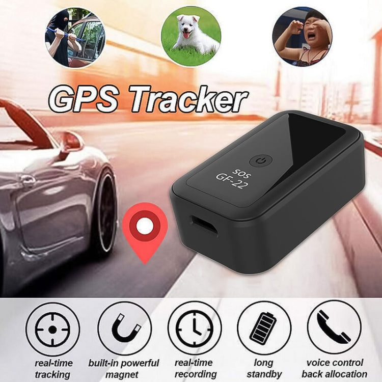 GF22 Car GPS Tracking Anti-theft Device Magnetic Positioning Adsorption Anti Lost Device Voice Control Recordable GF22 Car GPS Tracking Anti-theft Device Magnetic Positioning Adsorption Anti Lost Device Voice Control Recordable