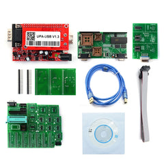 UPA V1.3 Car USB Programmer ECU Chip Tuning Eeprom Full Set, UPA V1.3 Full Set