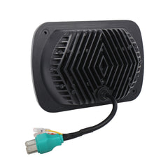 2073S 1 Pair 7 inch Car Square Headlight Work Light, 2073S