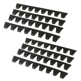 Car Modified Bumper Guard Kit Black, Black