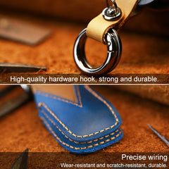 For Mercedes-Benz New Style Car Cowhide Leather Key Protective Cover Key Case