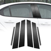 For Alfa Romeo Giulia Carbon Fiber Car B / C / Middle Pillar Door Window Decorative Sticker,Left and Right Drive Universal