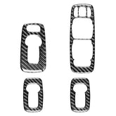 4 in 1 Car Carbon Fiber Door Set B Decorative Sticker for Volvo XC90 2003-2014, Right Drive, Door Set B, Right Drive