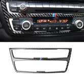 Three Color Carbon Fiber Car CD Panel Decorative Sticker for BMW (F30) 2013-2015 / (F34) 2013-2016