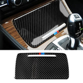 Three Color Carbon Fiber Car Storage Box Decorative Sticker for BMW 5 Series F10 2011-2017