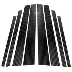 Car Carbon Fiber B Pillar Decorative Sticker for BMW X3 F25 2011-2017, Left and Right Drive Universal