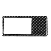 Car Carbon Fiber Headlight Panel Decorative Sticker for Mazda CX-5 2017-2018, Right Drive