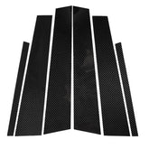 Car Carbon Fiber B Pillar Decorative Sticker for BMW 3 Series G20/G28/325Li/330d/335 2019-2020, Left and Right Drive Universal