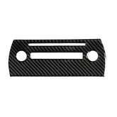 Car Carbon Fiber CD Panel Decorative Sticker for Lexus NX200 / 200t / 300h 2014-2021, Left and Right Drive Universal