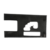 Car Carbon Fiber Gears B Decorative Sticker for Lexus IS250 300 350C 2006-2012, Right Drive