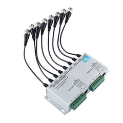 Balun de vídeo pasivo de 8 canales para CCTV HD208 HD-CVI/TVI/AHD, HD208F