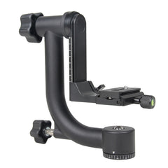 YELANGU Horizontal 360 Degree Gimbal Tripod Head for Home DV and SLR Cameras, YLG0401E