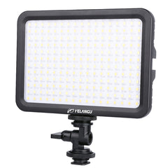 YELANGU YLG0504B 204 LEDs 1000LM 3300-5600K No Polar Dimmable Studio Light Video & Photo Light for Canon, Nikon, DSLR Cameras, 204 LEDs