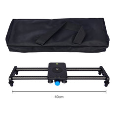 YELANGU L40T 40cm Carbon Fiber Slide Rail Track for SLR Cameras / Video Cameras, L40T 40cm