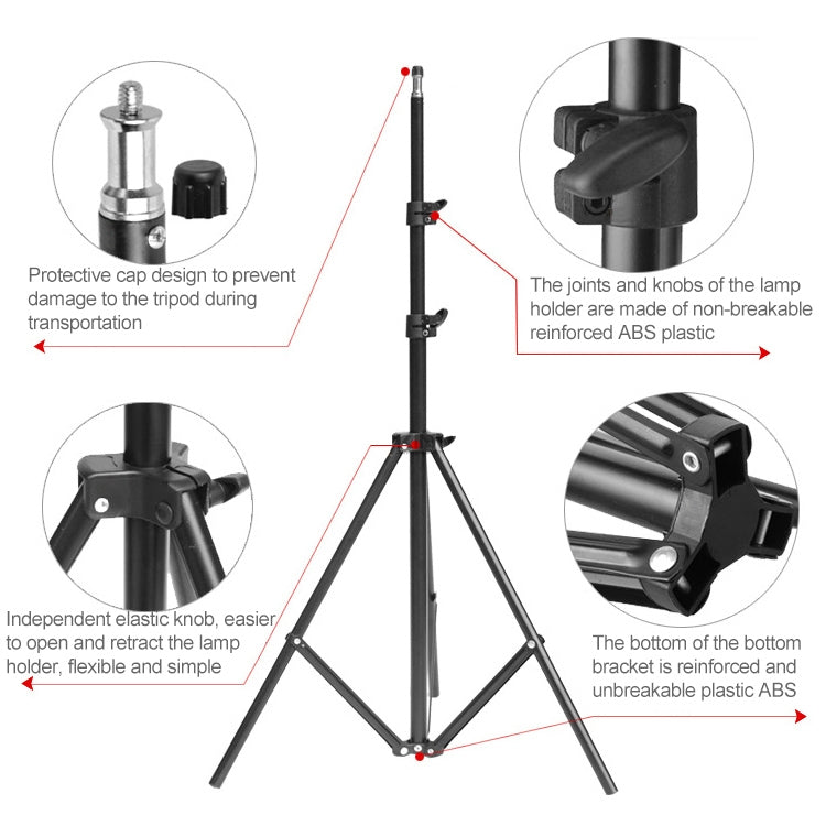 50x70cm Single Light Softbox + 2m Photography Lighting Tripod Mount Stand + Arm Jib Crossbar Bracket Studio Flash Light Set 50x70cm Single Light Softbox + 2m Photography Lighting Tripod Mount Stand + Arm Jib Crossbar Bracket Studio Flash Light Set