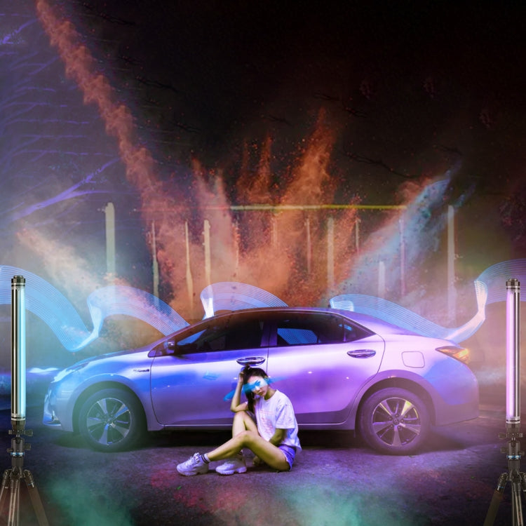 LUXCeO P7RGB Pro Colorful Photo LED Stick Video Light APP Control Adjustable Color Temperature Waterproof Handheld LED Fill Light with Remote Control, P7RGB Pro LUXCeO P7RGB Pro Colorful Photo LED Stick Video Light APP Control Adjustable Color Temperature Waterproof Handheld LED Fill Light with Remote Control, P7RGB Pro