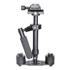 YELANGU S40N Aluminum Handheld Stabilizer for Camcorder DV Video Camera DSLR