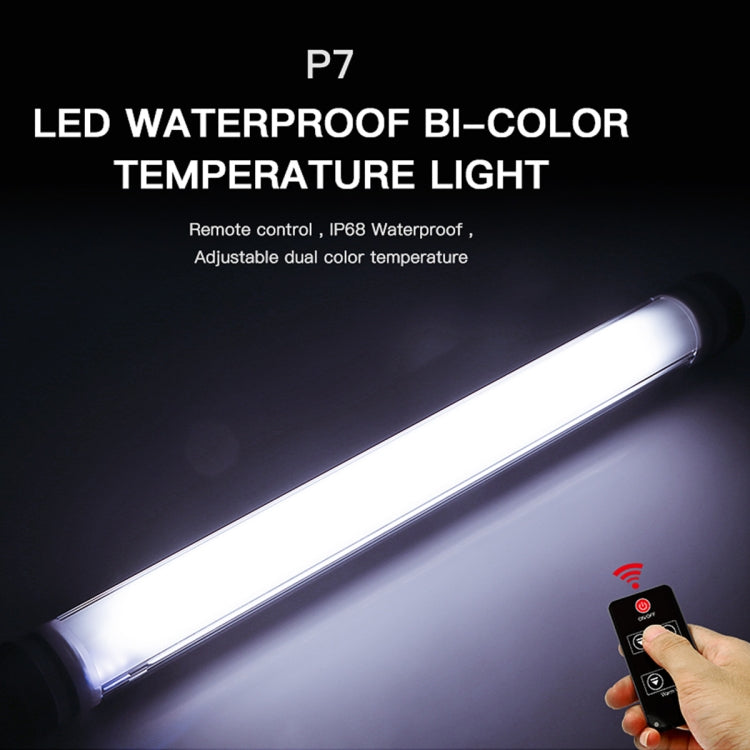 LUXCeO P7 Dual Color Temperature Photo LED Stick Video Light Waterproof Handheld LED Fill Light with Remote Control, P7 LUXCeO P7 Dual Color Temperature Photo LED Stick Video Light Waterproof Handheld LED Fill Light with Remote Control, P7