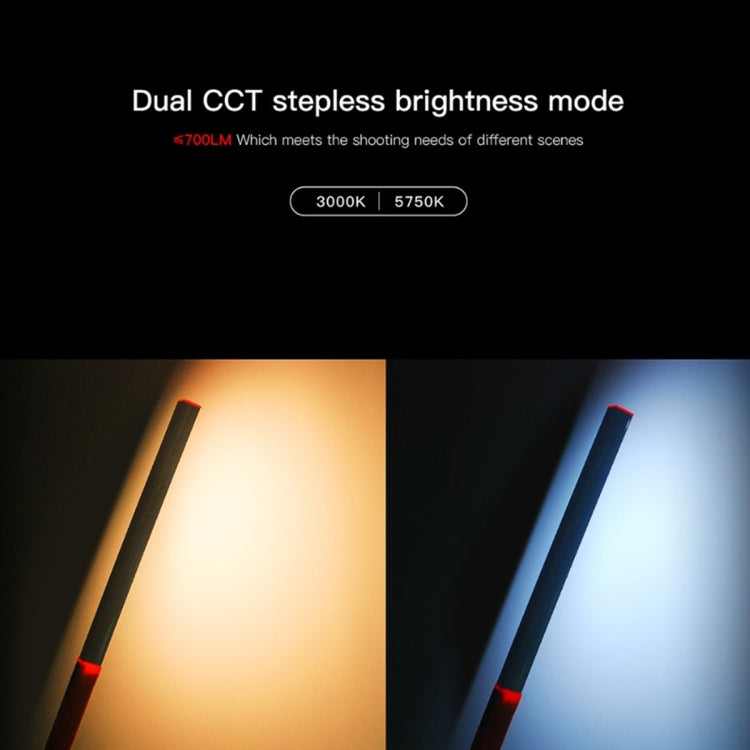LUXCeO Q508D Dual Color Temperature Photo LED Stick Video Light Handheld LED Fill Light Flash Lighting Lamp, Q508D LUXCeO Q508D Dual Color Temperature Photo LED Stick Video Light Handheld LED Fill Light Flash Lighting Lamp, Q508D