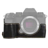 1/4 inch Thread PU Leather Camera Half Case Base for FUJIFILM X-S10