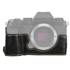 1/4 inch Thread PU Leather Camera Half Case Base for FUJIFILM X-S10