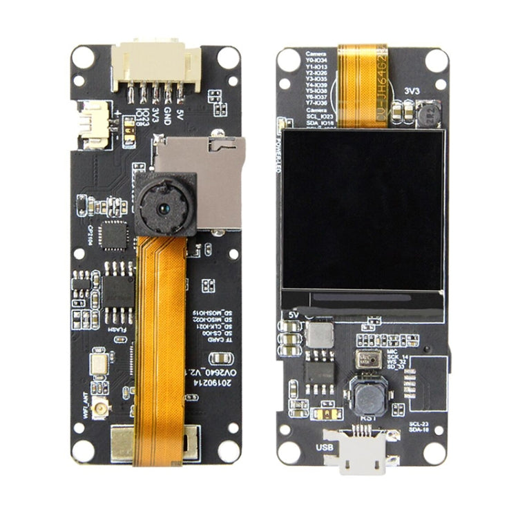 TTGO OV2640 Fisheye Single Lens Camera Module for T-Camera Plus ESP32-DOWDQ6 8MB SPRAM TTGO OV2640 Fisheye Single Lens Camera Module for T-Camera Plus ESP32-DOWDQ6 8MB SPRAM