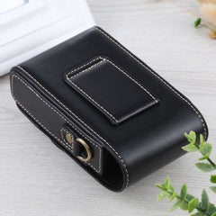 Vertical Flip Full Body Camera PU Leather Case Bag with Strap for Ricoh GR III / GRII, Sony ZV-1 / DSC-RX100M7 / RX100M6 / RX100M5 / RX100M2