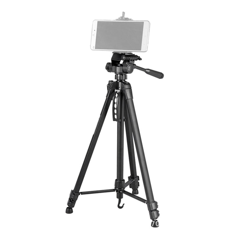 WeiFeng WT-3560 3-Section Folding Legs Live Broadcast Aluminum Alloy Tripod Mount WeiFeng WT-3560 3-Section Folding Legs Live Broadcast Aluminum Alloy Tripod Mount