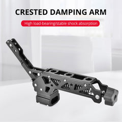 YELANGU BF01 Shock-absorbing Crested Damping Arm, Load: 3-15kg, BF01 Damping Head,Load: 3-15kg