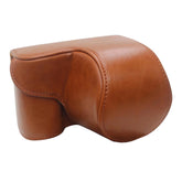 Full Body Camera PU Leather Case Bag for Sony ZV-E10