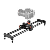 YELANGU L4X-60ET 60cm Splicing Slide Rail Track + Trolley Rail Buckle with Ballhead for SLR Cameras / Video Cameras, L4X-60ET 60cm
