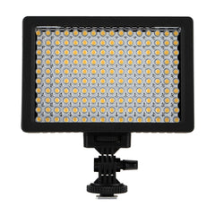 HD-160 White Light LED Video Light on-Camera Photography Lighting Fill Light for Canon, Nikon, DSLR Camera with 3 Filter Plates, HD-160