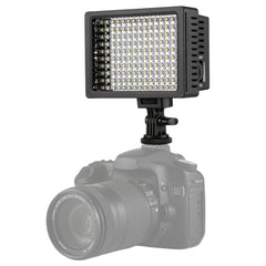 HD-160 White Light LED Video Light on-Camera Photography Lighting Fill Light for Canon, Nikon, DSLR Camera with 3 Filter Plates, HD-160