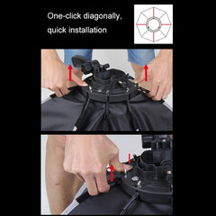 TRIOPO KS2-65 65cm Fast Loading Speedlite Flash Octagon Parabolic Softbox Diffuser