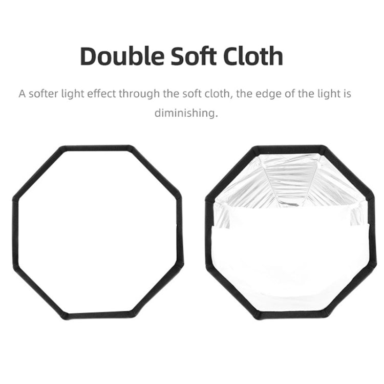 TRIOPO K2-55 55cm Speedlite Flash Octagon Parabolic Softbox Bowens Mount Diffuser, K2-55 TRIOPO K2-55 55cm Speedlite Flash Octagon Parabolic Softbox Bowens Mount Diffuser, K2-55