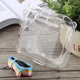 Protective Crystal Shell Case with Strap for FUJIFILM instax mini 25