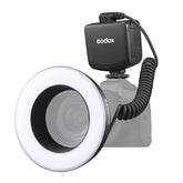 Godox Ring72 Macro Ring 48 LED Flash Light with 8 Different Size Adapter Rings, Ring72