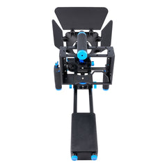 YELANGU D222 Dual Handles Camera Shoulder Mount + Camera Cage Stabilizer Kit with Matte Box + Follow Focus for DSLR Camera / Video Camera, D222