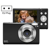 DC402 2,4 Zoll 44MP 16X Zoom 1080P Full HD Digitalkamera Kinderkartenkamera, EU-Stecker, EU-Stecker
