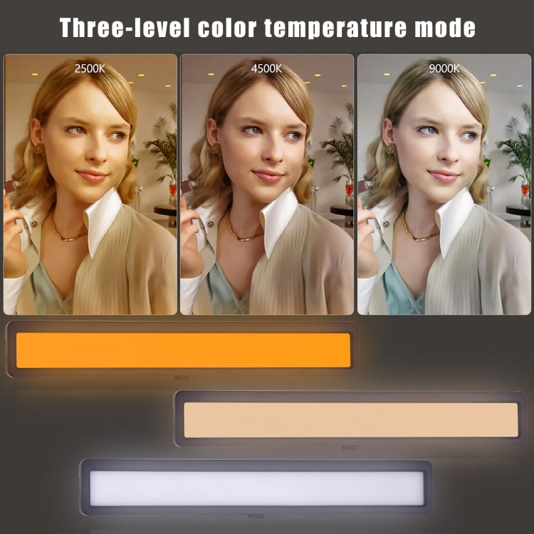 LUXCeO WS66 USB LED Live Video Light 2500K-9000K Bi-color Laptop Conference Fill Light, WS66 LUXCeO WS66 USB LED Live Video Light 2500K-9000K Bi-color Laptop Conference Fill Light, WS66