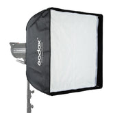 Godox 60 x 60cm Rectangle Softbox Photo Studio Bowens Mount Diffuser for Speedlite