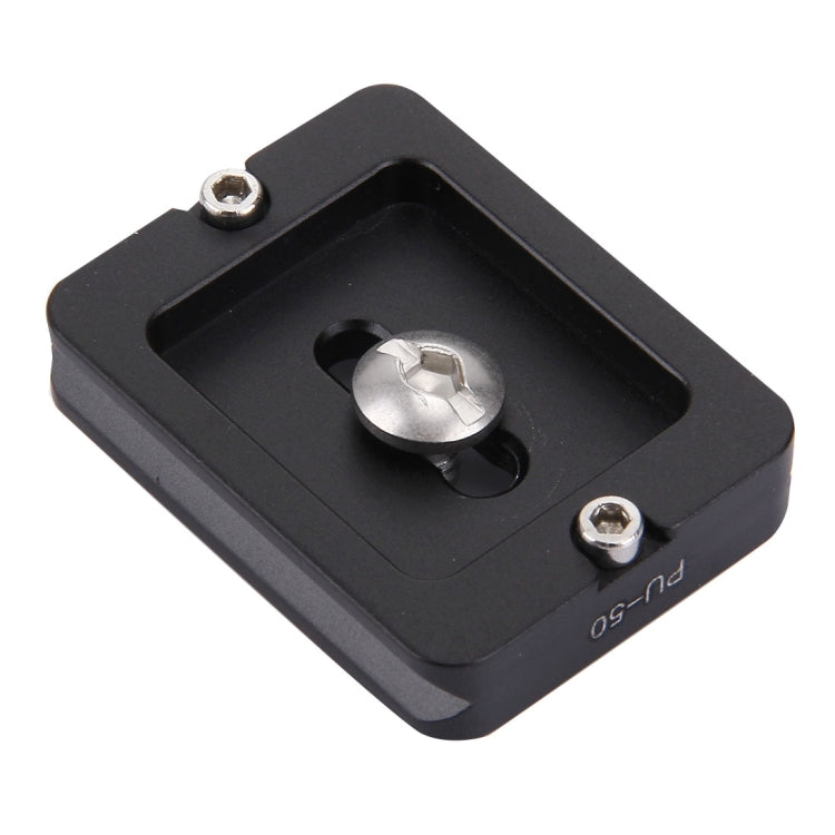 Fittest PU-50 Universal Aluminium Alloy Quick Release Plate with Rubber Cushion, PU-50 Fittest PU-50 Universal Aluminium Alloy Quick Release Plate with Rubber Cushion, PU-50