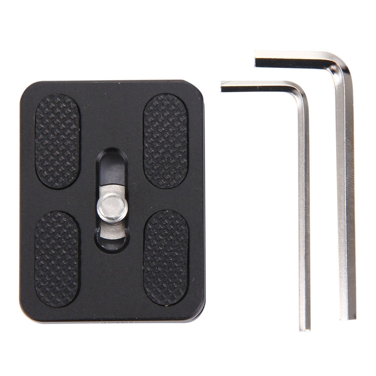 Fittest PU-50 Universal Aluminium Alloy Quick Release Plate with Rubber Cushion, PU-50 Fittest PU-50 Universal Aluminium Alloy Quick Release Plate with Rubber Cushion, PU-50