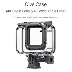 Estuche impermeable para cámara de buceo de 60 m de profundidad para Insta360 One RS 4K, para Insta360 One RS 4K