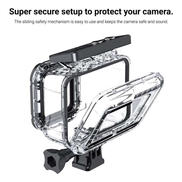 Estuche impermeable para cámara de buceo de 60 m de profundidad para Insta360 One RS 4K, para Insta360 One RS 4K Estuche impermeable para cámara de buceo de 60 m de profundidad para Insta360 One RS 4K, para Insta360 One RS 4K