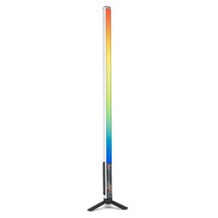 LUXCeO Mood1 85cm RGB Colorful Atmosphere Rhythm LED Stick Handheld Video Photo Fill Light with Tripod, 85cm with Tripod