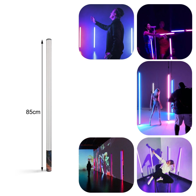 LUXCeO Mood1 85cm RGB Colorful Atmosphere Rhythm LED Stick Handheld Video Photo Fill Light with Tripod, 85cm with Tripod LUXCeO Mood1 85cm RGB Colorful Atmosphere Rhythm LED Stick Handheld Video Photo Fill Light with Tripod, 85cm with Tripod