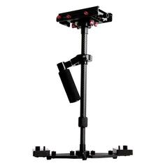YELANGU YLG0107K 40-67cm Aviation Aluminum + Carbon Fiber Professional Steadicam Handheld Stabilizer for DSLR Camera DV