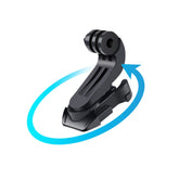 Montaje con hebilla con gancho en forma de J con rotación de 360 grados